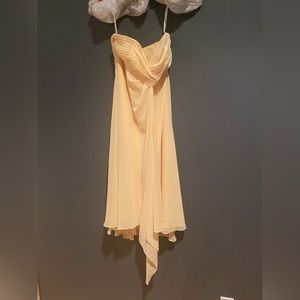 David’s Bridal size 8 strapless dress